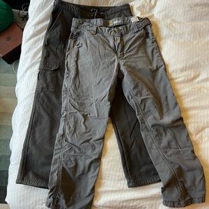 Carhartt & Stanley lined work pants
